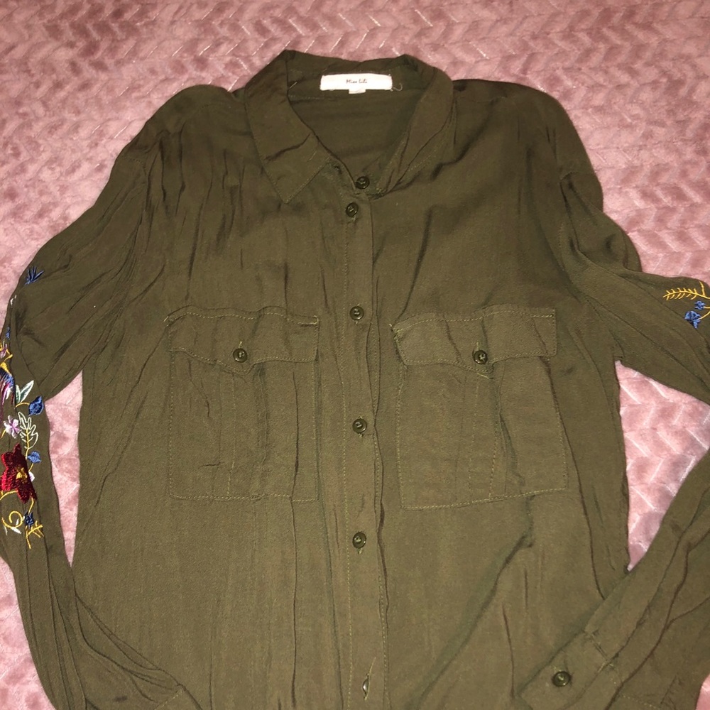 Button up long sleeve